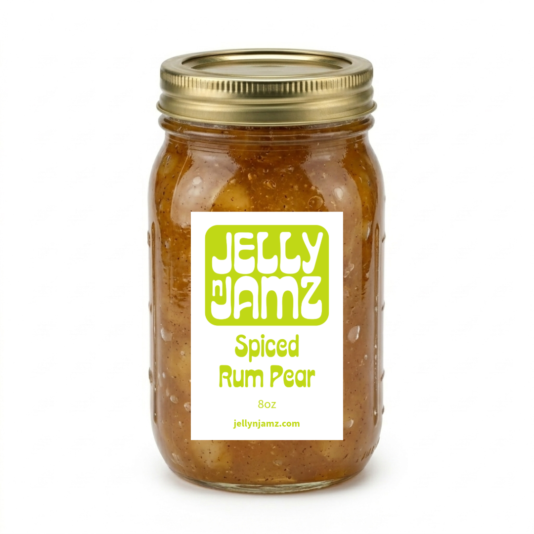 Spiced Rum Pear Jam